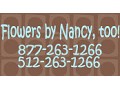 Flowers by Nancy, too! - logo